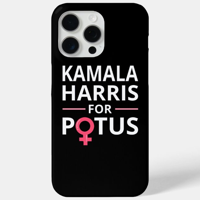 Kamala Harris For POTUS I Case-Mate iPhone Case (Back)