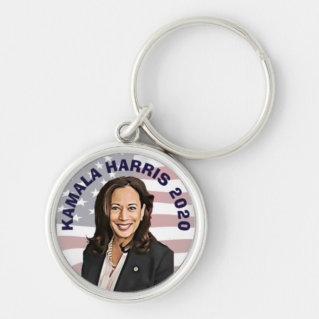 Kamala Harris for President 2020 Election Key Ring (Front)