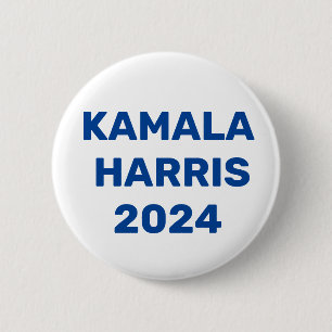 Kamala Harris For President 2024 6 Cm Round Badge