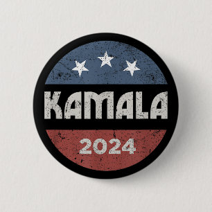 Kamala Harris for President 2024 6 Cm Round Badge
