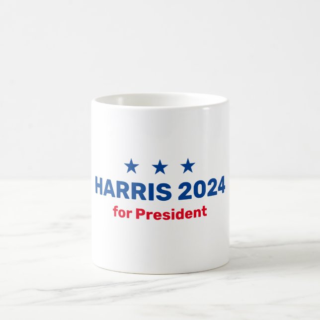 Kamala Harris For President 2024 Coffee Mug (Center)
