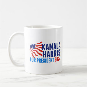 Kamala Harris for President 2024 Election Women's Coffee Mug