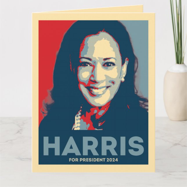 Kamala Harris For President 2024 - Hope Card (Front)