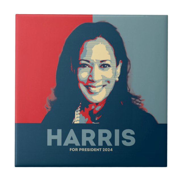 Kamala Harris For President 2024 - Hope Tile (Front)