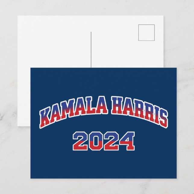 Kamala Harris For President 2024 Postcard (Front/Back)