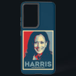 Kamala Harris For President 2024 Samsung Galaxy Case<br><div class="desc">The image is a stylised poster in the iconic "Hope" style, which became famous during Barack Obama's 2008 presidential campaign. It features a portrait of Kamala Harris with the text "HARRIS" prominently displayed at the bottom. Below her name, the slogan "FOR PRESIDENT 2024" is written. The poster uses a colour...</div>
