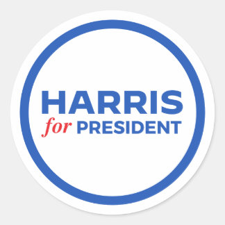 Kamala Harris for President Classic Round Sticker