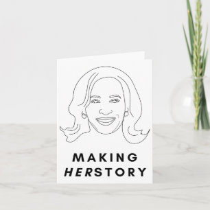 Kamala Harris For President Harris 2024 Making Her Card