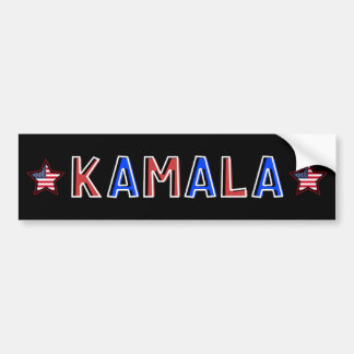 Kamala Harris for President, "Kamala" Design Bumper Sticker