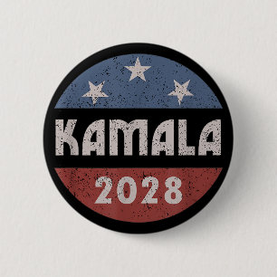 kamala harris for president Kamala Harris 2028 6 Cm Round Badge