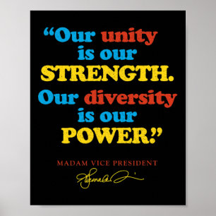 Kamala Harris For President  Poster