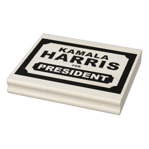 KAMALA HARRIS FOR PRESIDENT! RUBBER STAMP