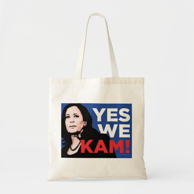 Kamala Harris for the next POC MVP! Tote Bag (Front)