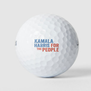 Kamala Harris For the People Election Democrats  Golf Balls