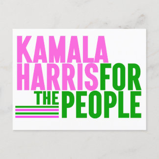 Kamala Harris for the People Postcard