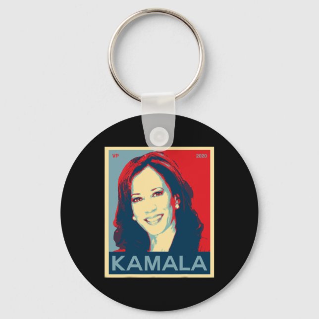 Kamala Harris For Vice President 2020  Key Ring (Front)