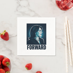 Kamala Harris Forward 2024 Presidential Election Napkin