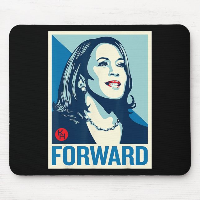 Kamala Harris Forward  Mouse Pad (Front)