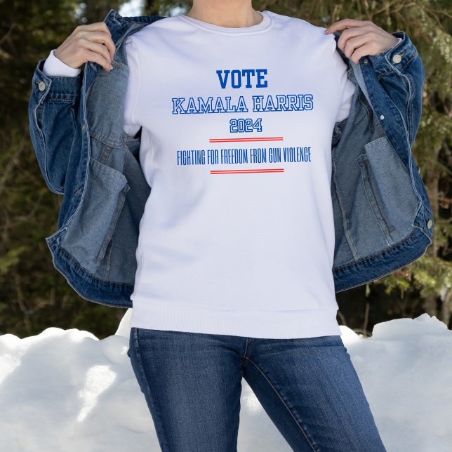 Kamala Harris Freedom from Gun Violence Sweatshirt (Creator Uploaded)