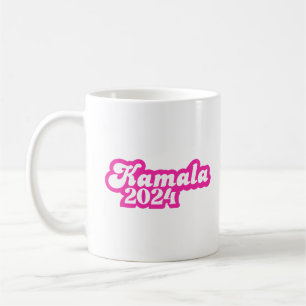 Kamala Harris girly Pink Logo 2024 Coffee Mug