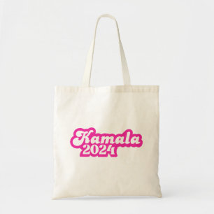 Kamala Harris girly Pink Logo 2024 Tote Bag