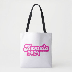 Kamala Harris girly Pink Logo 2024 Tote Bag