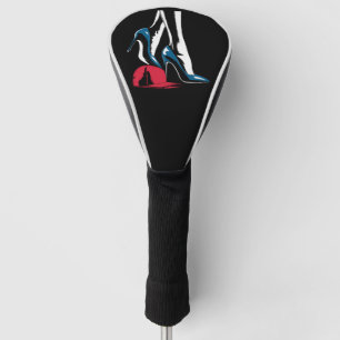 Kamala Harris Heels Stepping On Maga Hat  Golf Head Cover