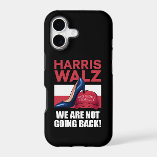 Kamala Harris Heels Stepping On Red MAGA Hat
