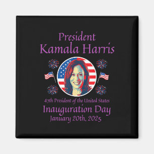 Kamala Harris Inauguration 2025 Memorabilia 1 Magnet