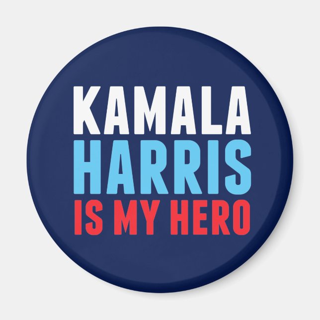 Kamala Harris is My Hero Magnet (Front)