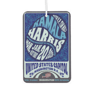 Kamala Harris Jan 20th Inauguration 2025 Car Air Freshener