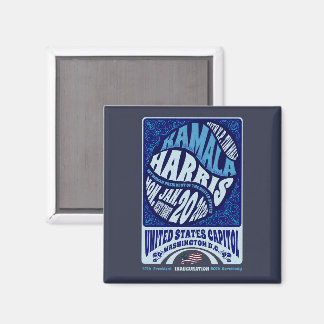 Kamala Harris Jan 20th Inauguration 2025 Magnet