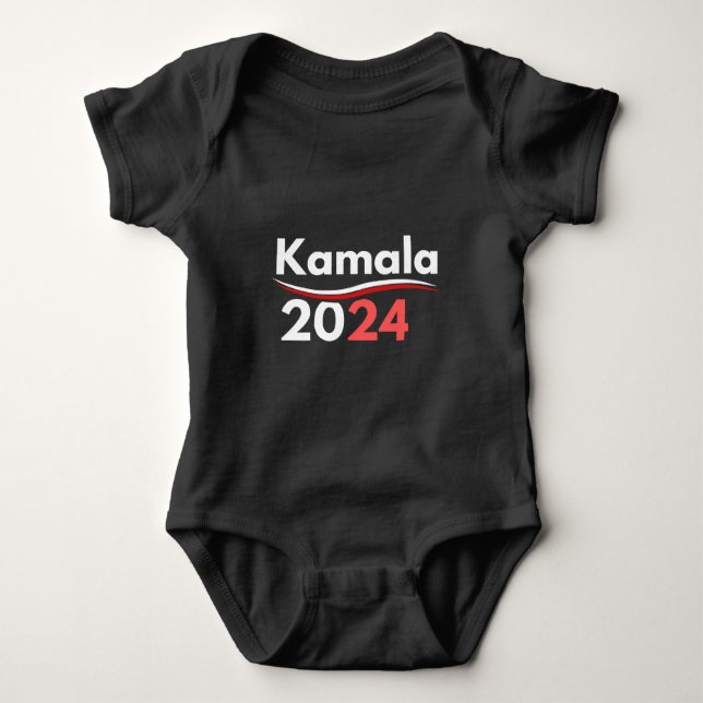 kamala harris, kamala harris, kamala harris 2024 baby bodysuit (Front)