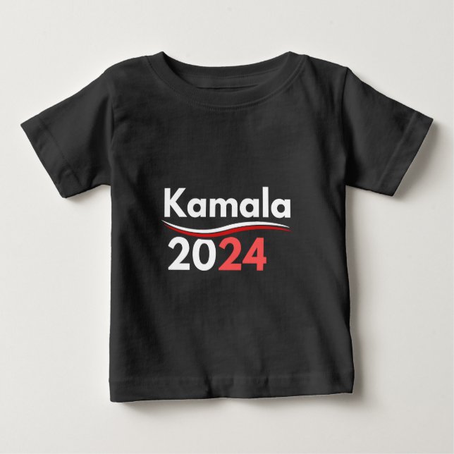 Kamala Harris, Kamala Harris, Kamala Harris, 2024 Baby T-Shirt (Front)