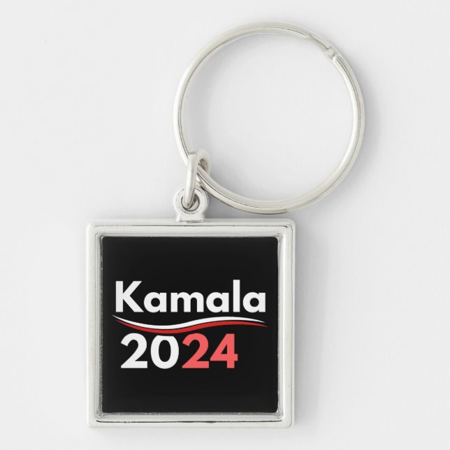 kamala harris, kamala harris, kamala harris 2024 key ring (Front)