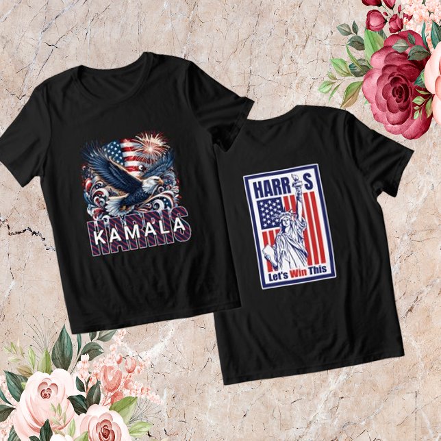 Kamala Harris : Let's Win This Tri-Blend Shirt (Creator Uploaded)