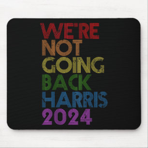 Kamala Harris Lgbt Cute Postive Vintage Retro Lett Mouse Pad
