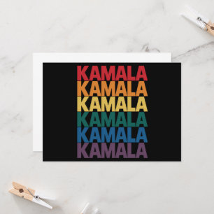 Kamala Harris LGBTQ Gay Pride Lesbian Fun Gift Invitation