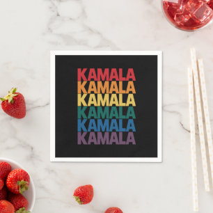 Kamala Harris LGBTQ Gay Pride Lesbian Fun Gift Napkin