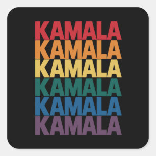 Kamala Harris LGBTQ Gay Pride Lesbian Fun Gift Square Sticker
