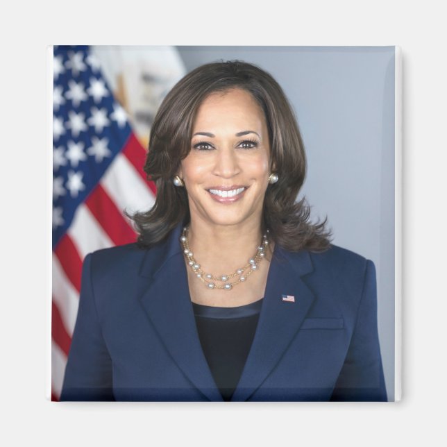 Kamala Harris Official Portrait Magnet (Front)