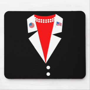 Kamala Harris Pantsuit Costume Party Female Presid Mouse Pad