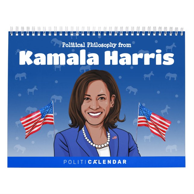Kamala Harris Political Philosophy Calendar (Cover)