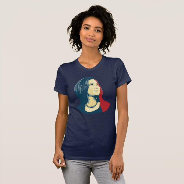 Kamala Harris Portrait T-Shirt (Front Full)