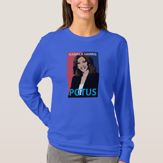 Kamala Harris "POTUS" T-Shirt (Front)