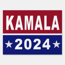 Kamala Harris President 2024 YARD SIGN