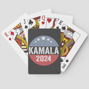 Kamala Harris President Democrat Election Gift  Playing Cards