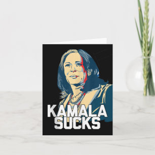 Kamala Harris President Election 2024 Trump Hallow Card