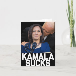 Kamala Harris President Election 2024 Trump Hallow Card