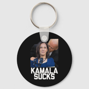 Kamala Harris President Election 2024 Trump Hallow Key Ring